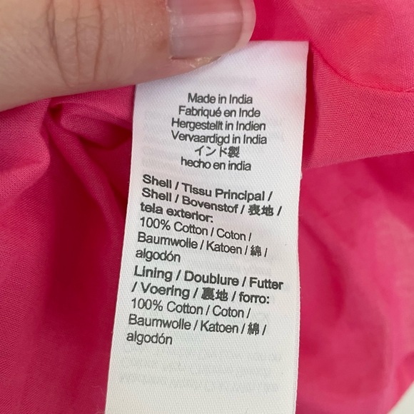 J.Crew Factory Cotton Eyelet Midi Dress In Tropical Azalea Pink
Size 8 - Picture 12 of 12